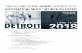 INFORMATION AND REGISTRATION FORMS - …theatreanddance.wayne.edu/dance/2018_cdsi_registration.pdfMAILING ADDRESS: Complexions-DSI - Maggie Allesee Department of Theater and Dance