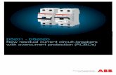 DS201 - DS202C New residual current circuit-breakers with ...docs-europe.electrocomponents.com/webdocs/1117/0900766b811174e… · 2 chapter title2 | ABB brochure type New residual
