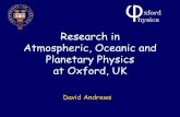 Atmospheric, Oceanic and Planetary Physics - GFD …wtk.gfd-dennou.org/2009-04-06/andrews/pub/slide_2009-04-06... · – Atmospheric, Oceanic and Planetary Physics(AOPP) – Atomic