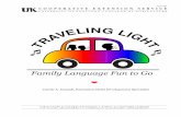 Traveling Light: Family Language Fun to Go · Traveling Light: Family Language Fun to Go Acknowledgments ... Laura Wathen, co-director ... Grace Angotti, ...