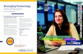 Emerging Technology. - Pace University · Emerging Technology. Evolving Education. New York City • Westchester $74,000 2016 average salary for a Seidenberg graduate EIMAN AHMED