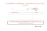 AVIATION INCIDENT/ACCIDENT RESPONSE - … · Web viewAVIATION INCIDENT/ACCIDENT RESPONSE GUIDE Reviewed by: Date: Do not waste time trying to figure out if an event is an accident,