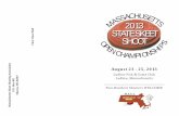 MA Skeet Shoot Booklet 2013 - Ludlow fish ANd game final.pdf · John “Beaver” Mello • Matt Gamache • Jack Makiver ... Matt Gamache – Vice President Lynn Howard – Secretary/Treasurer