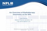 Overview of Dosimetry - National Physical Laboratoryresource.npl.co.uk/docs/science_technology/ionising radiation/clubs...An Overview of Radiotherapy Dosimetry at the NPL ... directions: