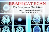 BRAIN CAT SCAN - KSU Facultyfac.ksu.edu.sa/sites/default/files/brain_ct_scan.pdf · CT Scan Basics • A CT image is a computer-generated picture based on multiple x-ray exposures