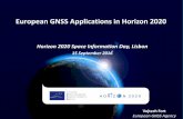 Horizon 2020 Space Information Day, Lisbon - ncp …ncp-space.net/wp-content/uploads/2016/10/D2-08... · Horizon 2020 Space Information Day, Lisbon ... • cross-modal mobility and