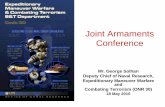 Joint Armaments Conference - ndiastorage.blob.core ... · Time Frame. Quick Reaction & Other S&T ... by the quality of their standard units ... and control system for a 60mm mortar