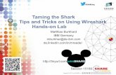 Taming the Shark - SHARE Filters TCP Session Setup and Termination 6 TCP sessions are started with the 3-way-Handshake • Client sends SYN packet • Server sends SYN_ACK packet •