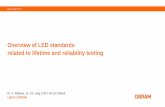 Title optional second line - aecouncil.com · IEC 62504:2014: General lighting ... (MS) test 8.6.13 Resistance to ... IEC TS 62861:2017 Guide to principal component reliability testing