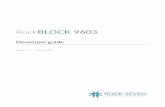 RockBLOCK 9603 Developer Guide - Rock Seven€¦ · Introducon Thanks for choosing RockBLOCK! This developer guide refers to RockBLOCK 9603. What is RockBLOCK? RockBLOCK makes it