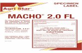 100934 Macho 2.0 FL specimen - Keystone Pest Solutions · 3 protection of pollinators application restrictions exist for this product because of risk to bees and other insect pollinators.