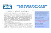 WASHINGTON WATCHLINE - NAMDRC February... · As noted in last month’s Watchline, ... the existing FDA standards for mechanical ventilators were established in 1995. ... 20 year
