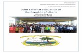 Joint External Evaluation of the Republic of Liberia · 1 WHO/OHE/2016.4 IHR (2005) MONITORING AND EVALUATION FRAMEWORK . IN COLLABORATION WITH OIE/PVS AND FAO Joint External Evaluation