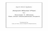 Airport Master Plan - flysanjose.com · Airport Master Plan Project List and Reference Exhibits ... system improvements. ... with garages for public and rental car parking, ...