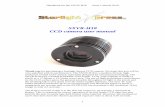 SXVR-H18 CCD camera user manual - Starlight Xpressstarlight-xpress.fr/handbooks/SXVR-H18 handbook.pdf · Handbook for the SXVR-H18 Issue 1 March 2010 1 SXVR-H18 CCD camera user manual