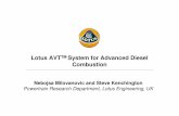 Lotus AVTTM System for Advanced Diesel - Green …bioage.typepad.com/greencarcongress/docs/Calstart_Milovanovic...Lotus AVTTM System for Advanced Diesel ... I/C Cat. Air Filter Exhaust