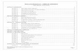 Rules and Regulations – TABLE OF CONTENTSbay/sites/default/files/Rulesand... · Rules and Regulations – TABLE OF CONTENTS ... Autopsies and Disposition of Bodies. ... Outpatient