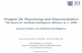 Chapter 26. Reasoning and Representation - SNU · Chapter 26. Reasoning and Representation ... (Adapted from Nils J. Nilsson, Artificial Intelligence: ... Artificial Intelligence: