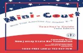 Teacher’s Guide - Pennsylvania Bar Association€™s Guide Third Edition . Mini-Court: ... Obtain a copy of the fairy tale of “Goldilocks and the Three Bears” from your local