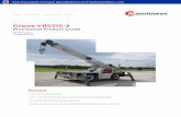 Grove YB2).pdf · 2018-05-24 · Features , t USt capacity , m ft three section, full power synchronized boom , t USt deck carrying capacity Load sensing piston pump with hydraulic