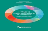 HITACHI - Temperzone · features a split rotor with displaced electrical poles, enabling the suppression of electromagnetic noise. Low-speed performance characteristics have also