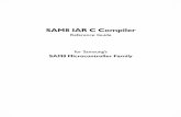 SAM8 IAR C Compiler Reference Guideftp.iar.se/ · SAM8 IAR C Compiler Reference Guide IAR CLIB ... to the SAM8 IAR C Compiler Reference Guide. ... reference information about the