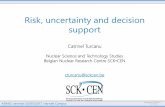 Risk, uncertainty and decision support - ADMLC · Outcome uncertainty (“what might actually happen and with what probability”) Assessment uncertainty (“to what extent are the