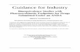 Guidance for Industry - U S Food and Drug …s guidance documents, including this guidance, do not establish legally enforceable responsibilities. Instead, guidances describe the Agency's