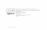 Server Efficiency Rating Tool (SERT) User Guide - SPEC · Server Efficiency Rating Tool (SERT) User Guide 2.0.1 7001 Heritage Village Plaza, Suite 225 Gainesville, VA 20155, ... platform-specific