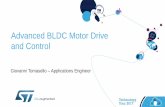 Advanced BLDC Motor Drive and Control - st.com · • Responsive speed control to load variations. • Decoupled control of both electromagnetic torque and flux. • Acoustical noise