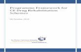 CE Drug Rehabilitation Framework - Department of Social ... · individualised approach through the Individual Learner Planning process by FS. ... and referred to a CE drug rehabilitation