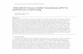 NICMOS Focus Field Variations (FFV) and Focus Centering– · NICMOS Focus Field Variations (FFV) and Focus ... A.Suchkov & G.Galas March 16, 1998 A ... we present empirical results
