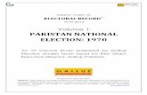 Volume 1 PAKISTAN NATIONAL ELECTION: 1970gallup.com.pk/bb_old_site/election/1GIER1970.pdf · Volume 1 PAKISTAN NATIONAL ELECTION: 1970 An 10 Volume Study prepared by Gallup ... Markazi