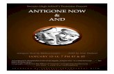 Antigone Now Poster - Socorro Independent … Now...ANTIGONE NOW & AND Antigone Now by Melissa Cooper AND by Alan Haehnel PR O D U ... Antigone Now “is a white hot script . . . “
