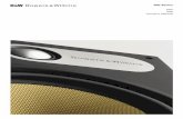 600 Series 685 686 Owner’s Manual - Bowers & Wilkins · 600 Series 685 686 Owner’s Manual . Contents English ... be approximately 0.5m (20 in) away from the back wall, ... adjust