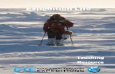 Expedition life - Teaching Ideas · Activities in this book will explore expedition life, expedition planning, creative writing and the history of Arctic expeditions. To complement