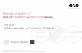 Standardization of industrial additive manufacturing - … · 2015-06-23_international-AM-standards_CECIMO-AM-Brussels.pptx| EOS | 9 DIN Normenausschuss NA 145-04-01AA The German