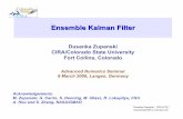 Ensemble Kalman Filter - COSMO model · Dusanka Zupanski CIRA/Colorado State University Fort Collins, Colorado Ensemble Kalman Filter Advanced Numerics Seminar 8 March 2006, Langen,