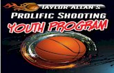 Prolific Shooting - Amazon S3€¦ · Welcome To The Prolific Shooting Youth Program ... Ball handling (basement ball handling or ) 4.) The shooting workout . 5.) Playing! Now, ...