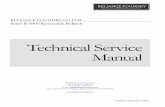 Technical Service Manual - reliance-foundry.com · RELIANCE FOUNDRY CO LTD. Series R-8400 Retractable Bollards Updated December 2015 Technical Service Manual SINCE 1925 Reliance Foundry