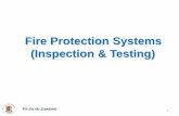 Fire Protection Systems (Inspection & Testing) - scdf.gov.sg · We Set the Standards Reset fire alarm system, lift, auto-sliding and magnetic door By-pass alarm signal to lift Activate