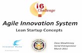 Agile Innovation System - Welcome to UTENutenportugal.org/.../CMU-I6-Challenge-Agile-Innovation-System-Lean... · five whys," the value of split test experiments,how to manage abusiness