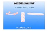 Using WAMIT-RGKernel Interface2bveitch/courses/8000/software/wamit/wamit.pdf · WAMIT R USER MANUAL Versions 6.4, 6.4PC, ... 1.4 Additional changes in Version 6.2 1.5 Additional changes