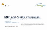 ENVI and ArcGIS integration - AlphaGIS | GIS — … · 2012-09-17 · combination with soil sample analyses, to ... IDL ENVI Zoom Dynamic Display: focusing on ease -of use, ... Classification