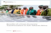 Benefits of a Green Economy Transformation in Sub-Saharan ... · 6 BENEFITS OF A GREEN ECONOMY TRANSFORMATION IN SUB-SAHARAN AFRICA Countries in SSA have experienced dramatic economic