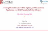 Building Efficient Clouds for HPC, Big Data, and ... Based Computing Laboratory OFA Workshop 2018 2 • Cloud Computing widely adopted in industry computing environment • Cloud Computing