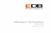EDB Postgres Advanced Server Release Notes - … · Enhanced Partitioning features such as Hash Partitioning, ... EDB Postgres Advanced Server Release Notes, ... Change the implementation