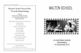 Theme Tunes from Film, TV and Advertising - Maltoniansmaltonians.maltonschool.org/documents/programmes/11Christmas.pdf · Theme Tunes from Film, TV and Advertising ... Which house