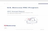 U.S. Bancorp PAC Program U.S. Bancorp PAC Annual Re… · 1 | usbank.com2017 U.S. Bancorp PAC Annual Report – U.S. Bancorp Confidential 2017 Annual Report U.S. Bancorp Political