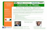 UNIVERSITY OF RESIDENCY University of Miamineurology.med.miami.edu/documents/Newsletter_2016_o.pdf · On behalf of the Department of Neurology at the University of Miami Miller School